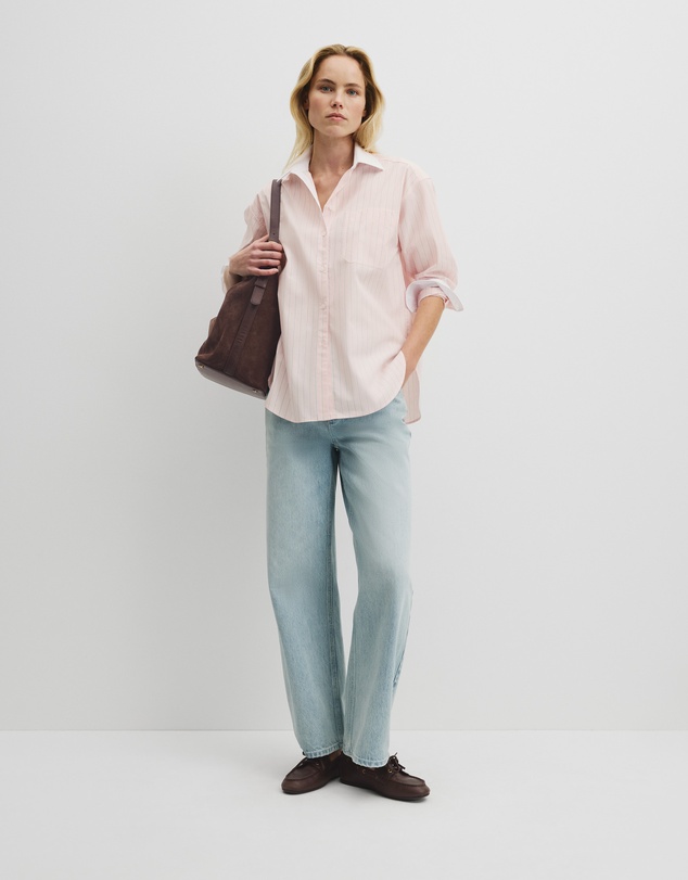 Country Road - Stripe Poplin Shirt