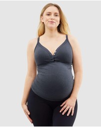 Cake Maternity - Marshmallow Maternity and Nursing Tank Top