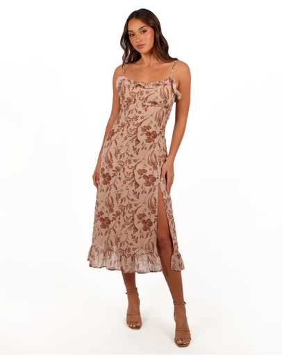 Petal & Pup - Grace Midi Dress - Wild Orchid