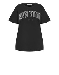 City Chic - Oversized NY Tee