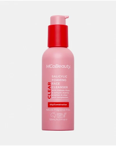 MCoBeauty - Clear Salicylic Foaming Face Cleanser 125ml
