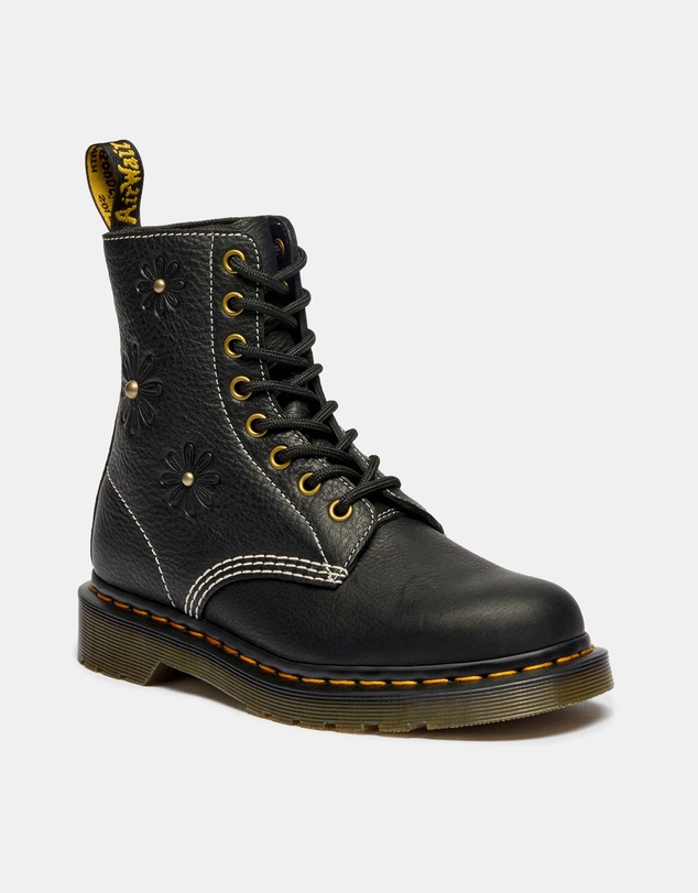 Dr Martens - 1460 Pascal Flower 8-Eye Boots - Women's