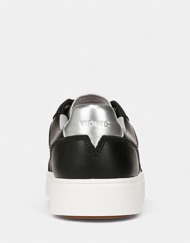 Vionic - Kimmie Court Sneaker - Black Silver