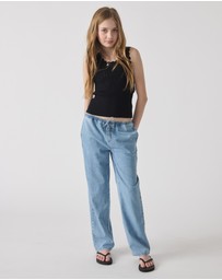 Decjuba Kids - Ruby Scallop Edge Tank - Teens