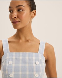 Review - Grace Check Mini Sun Dress