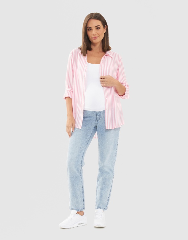 Ripe Maternity - Nova Over Bump Crop Jean