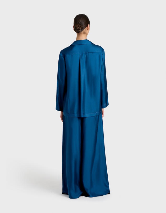 BONDI BORN - Marfa Silk Classic Shirt