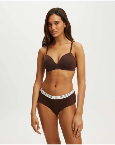 Cotton On Body - Branded Cotton Wirefree Bra