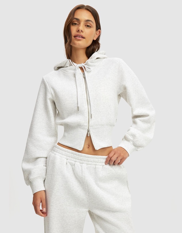 Cotton On Body Active - Summer Fleece Contour Zip Through