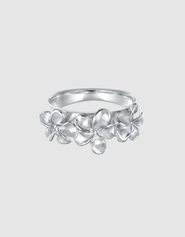 Elli Jewelry - Ring Flower 925 Sterling Silver