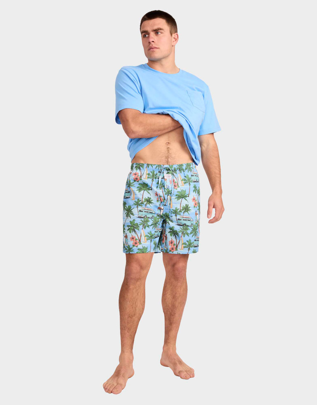 Mitch Dowd - Mitchdowd Surf Summer Cotton Pyjama Set And Wet Pack Gift Box