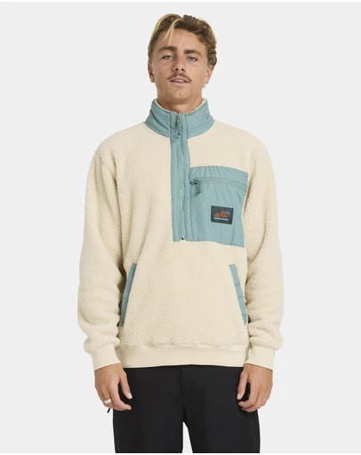 Billabong - Mens Boundary Peak Mock Neck Fleece Top
