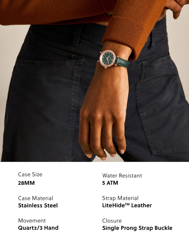 Fossil - Carlie Green Analogue Watch