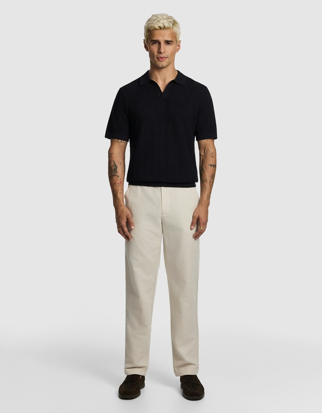 yd. - Josh Knitted Polo Shirt