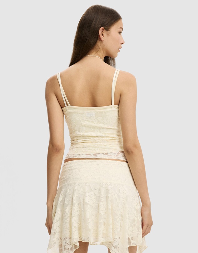 Cotton On - Lace Scoop Cami