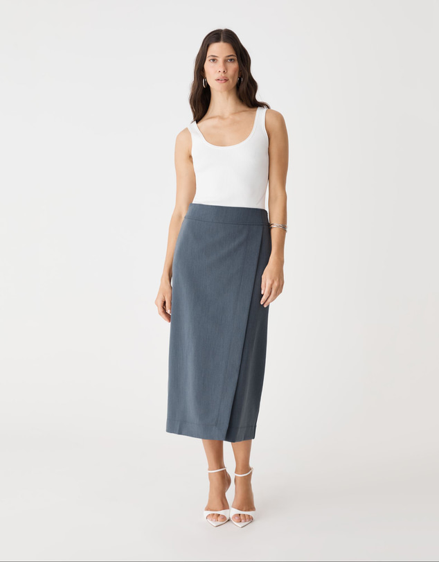 Forcast - Lydia Faux Wrap Skirt