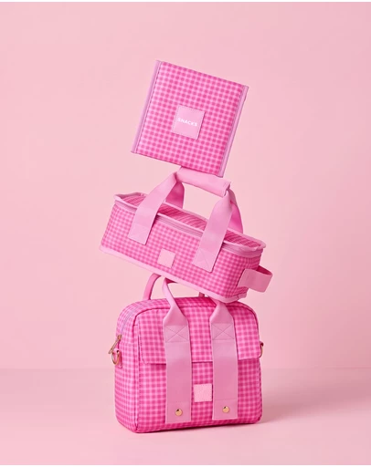The Somewhere Co - Tickled Pink Stasher Lunch Bag