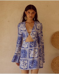 Seven Wonders - Elka Sleeved Mini Dress