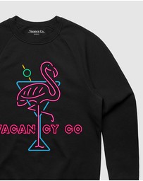 Vacancy Co - Flamingo Club Crewneck - Youth