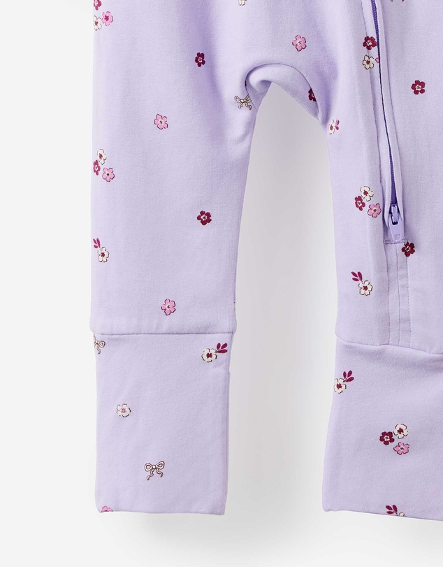 Cotton On Kids - Growie Long Sleeve Zip Romper