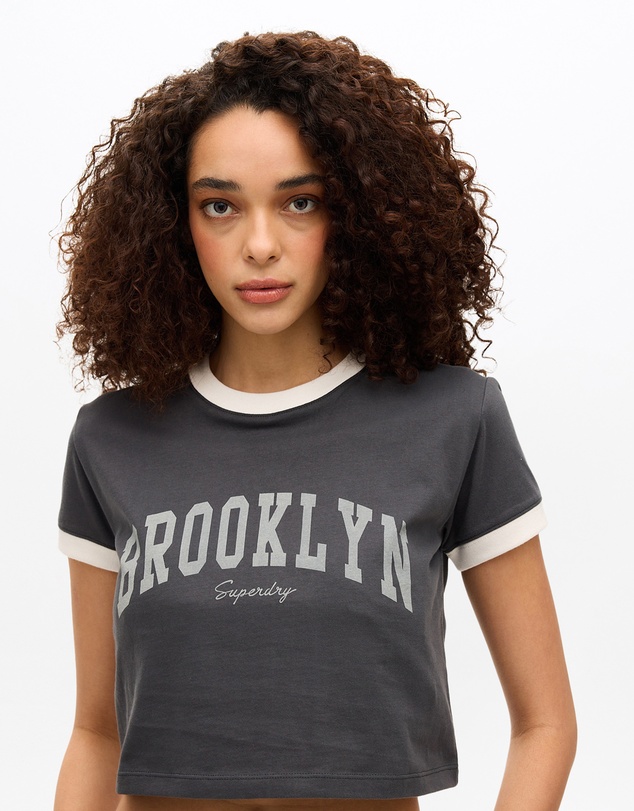 Superdry - Athletic Essentials Ringer Slim Fit Tee