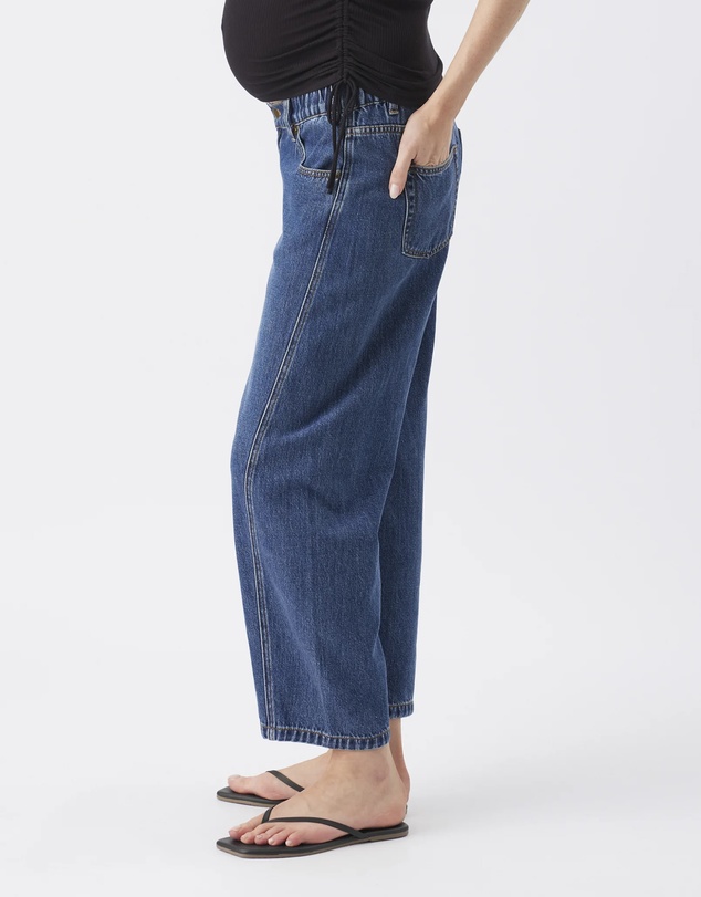 Ripe Maternity - Lex Barrel leg Jean
