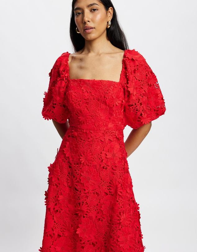 Honey and Beau - Keshia Midi Dress