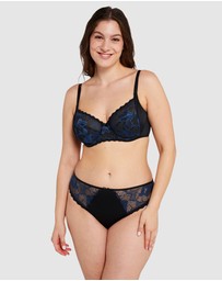 Sans Complexe - Capucine Wired Two-Tone Lace Bra