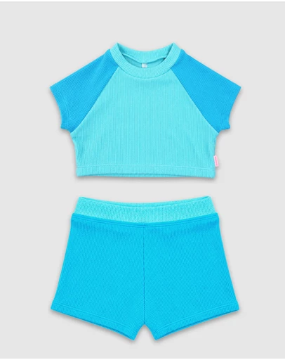 Seafolly - Texture Surf Set - Teens