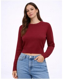 ONLY - Libi Fitted Long Sleeve Top