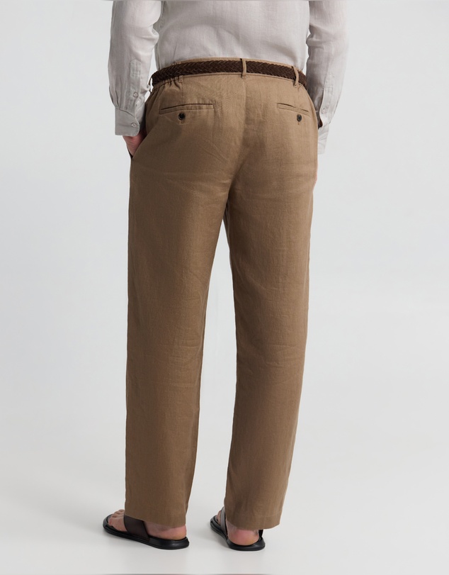Oxford - Pedro French Linen Button Pant