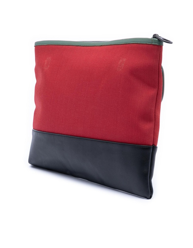Pre-Loved by Azura Reborn - Pre-Loved Canvas and Nappa Intrecciato Clutch