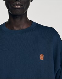 Sandro - Crewneck Patch 4S Sweatshirt