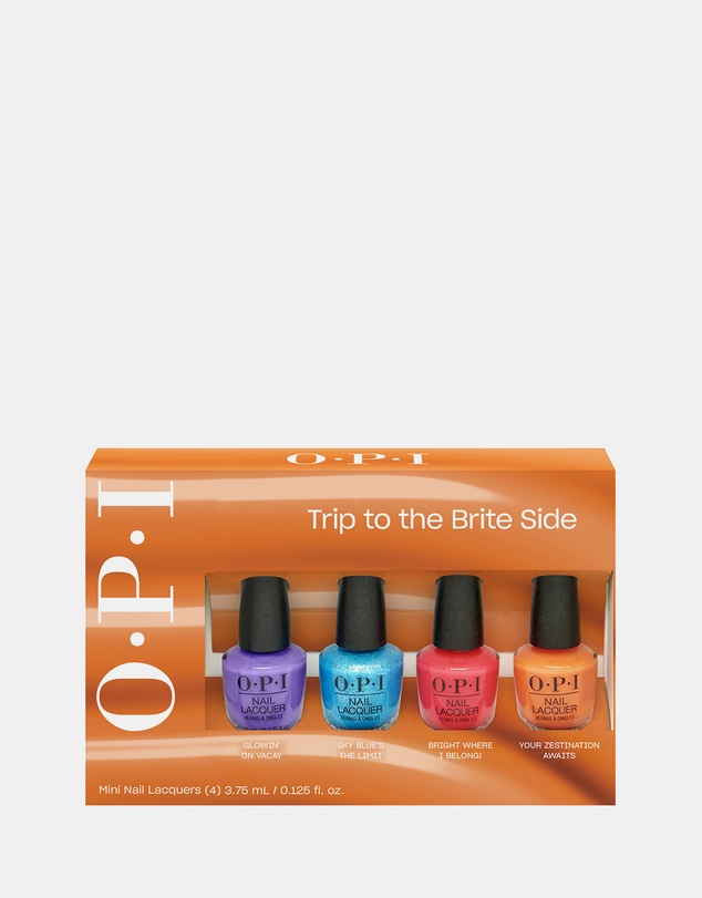 O.P.I - Trip To The Bright Side Nail Lacquer 4 Piece Mini Pack 4X3.75ml