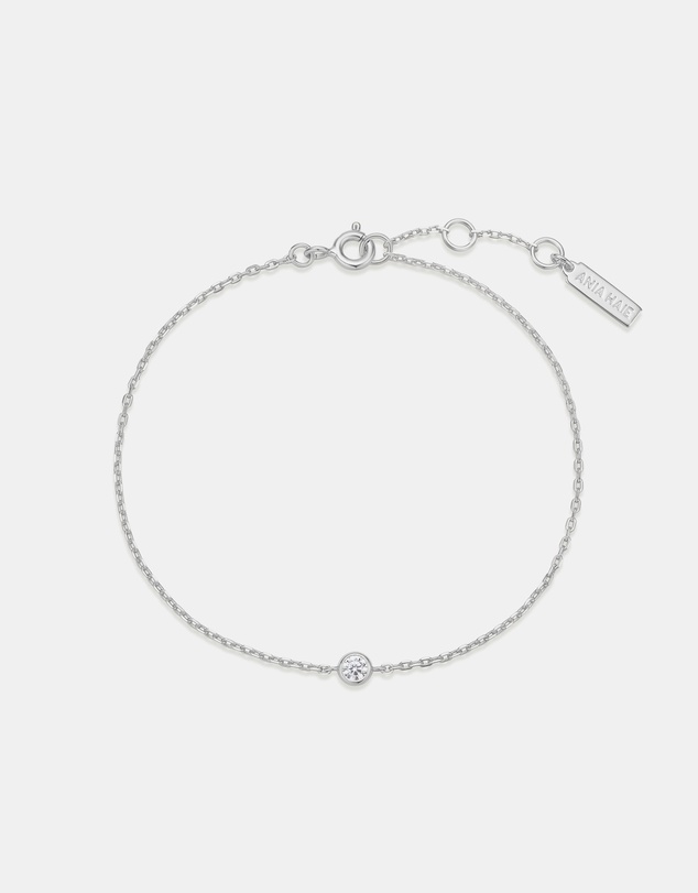 Ania Haie - Silver Sparkle Bezel Bracelet