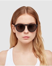 Hawkers Co - Black Black Warwick Raw Sunglasses for Men and Women UV400