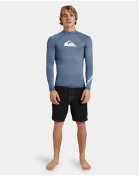 Quiksilver - Mens All Time Long Sleeve Rash Vest