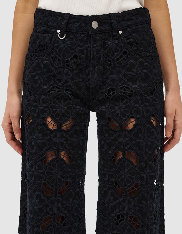 Neuw - Eva Wide Fiore Embroidery