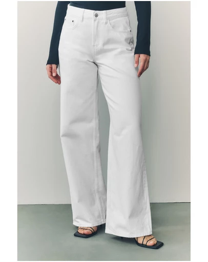 NEXT - Wide Leg 100% Cotton Jeans