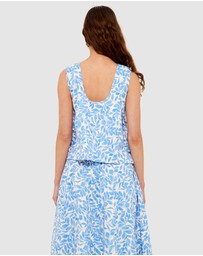Staple the Label - Solea Tie Side Top