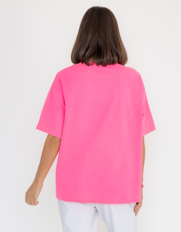 ALEXANDRA - Sole T-Shirt Fluro Pink