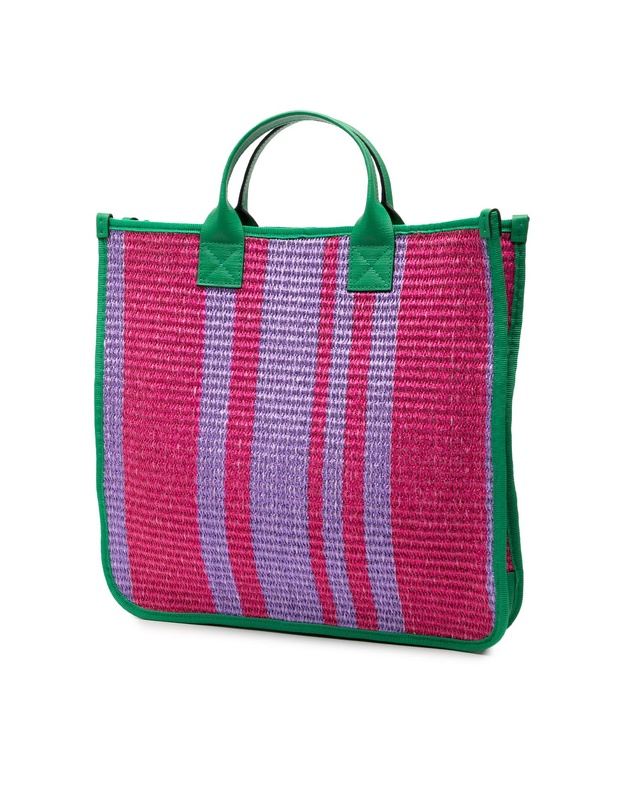 Pre-Loved by Azura Reborn - Pre-Loved Children Woven Canvas Logo Firenze 1921 Tote