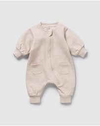 Wilson & Frenchy - Organic Terry Growsuit - Babies