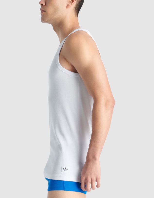 adidas Originals - 2 Pack Comfort Rib Cotton Tank Top