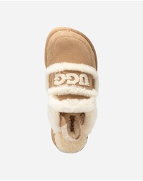 Ozwear Connection Uggs - Ugg Violet Matelassé Shearling Platform Slipper (Detachable Feature)