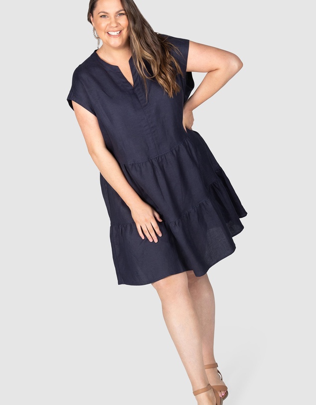 Love Your Wardrobe - Cate Linen Tiered Dress
