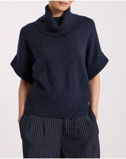 Navy Melange