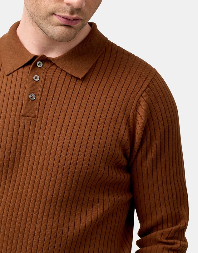 Brooksfield - Polo Pulllover