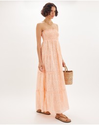 Amelius - Diane Batik Print Maxi Dress