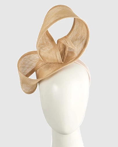 Max Alexander - Tall Sinamay Fascinator Headband